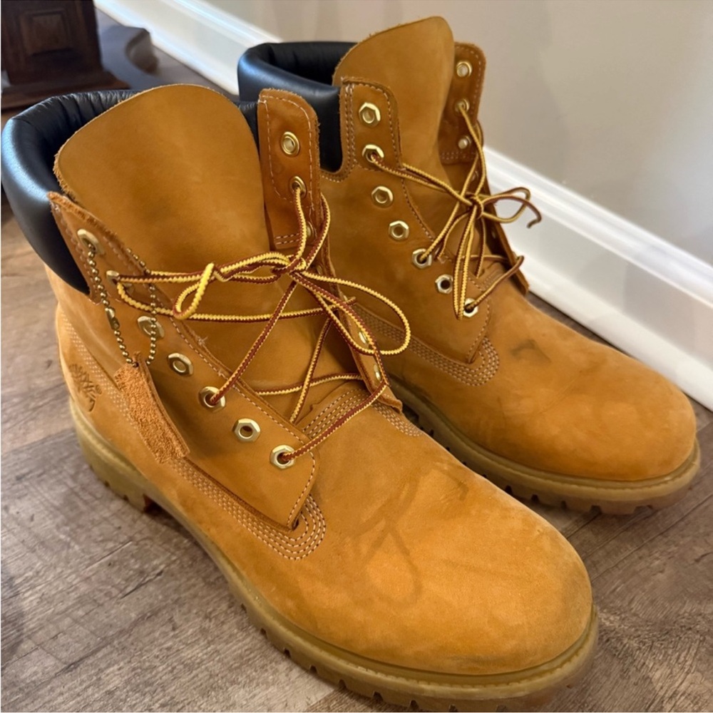 Timberland Men's Brown Leather Boots Sz 12